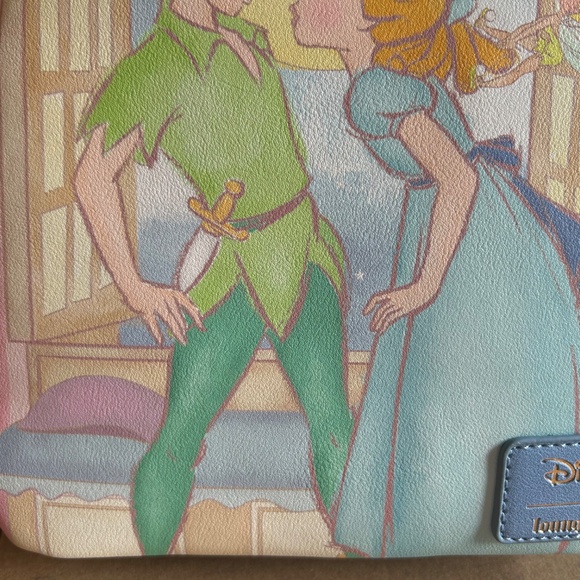 Loungefly Disney Peter Pan Wendy Kiss Mini Backpack Neverland main image 4